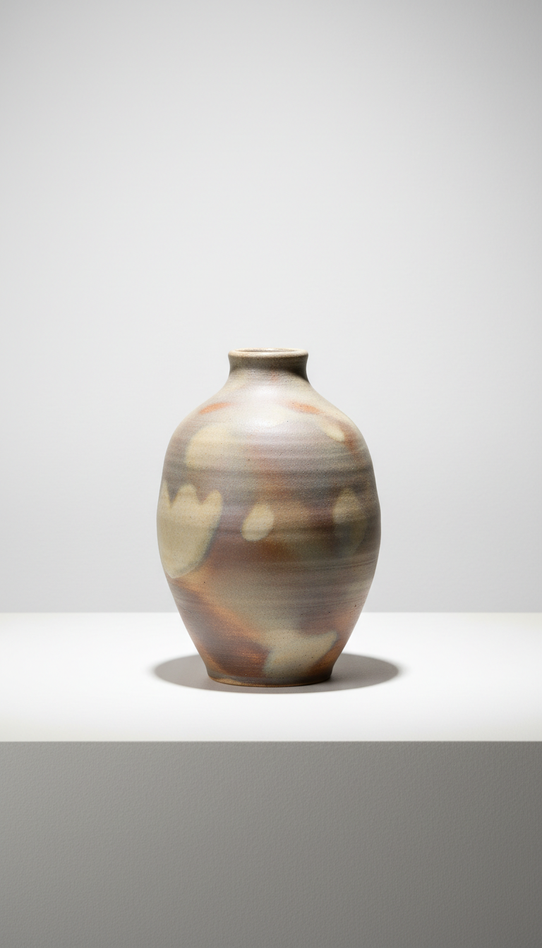 Hand-Thrown Ceramic Vase