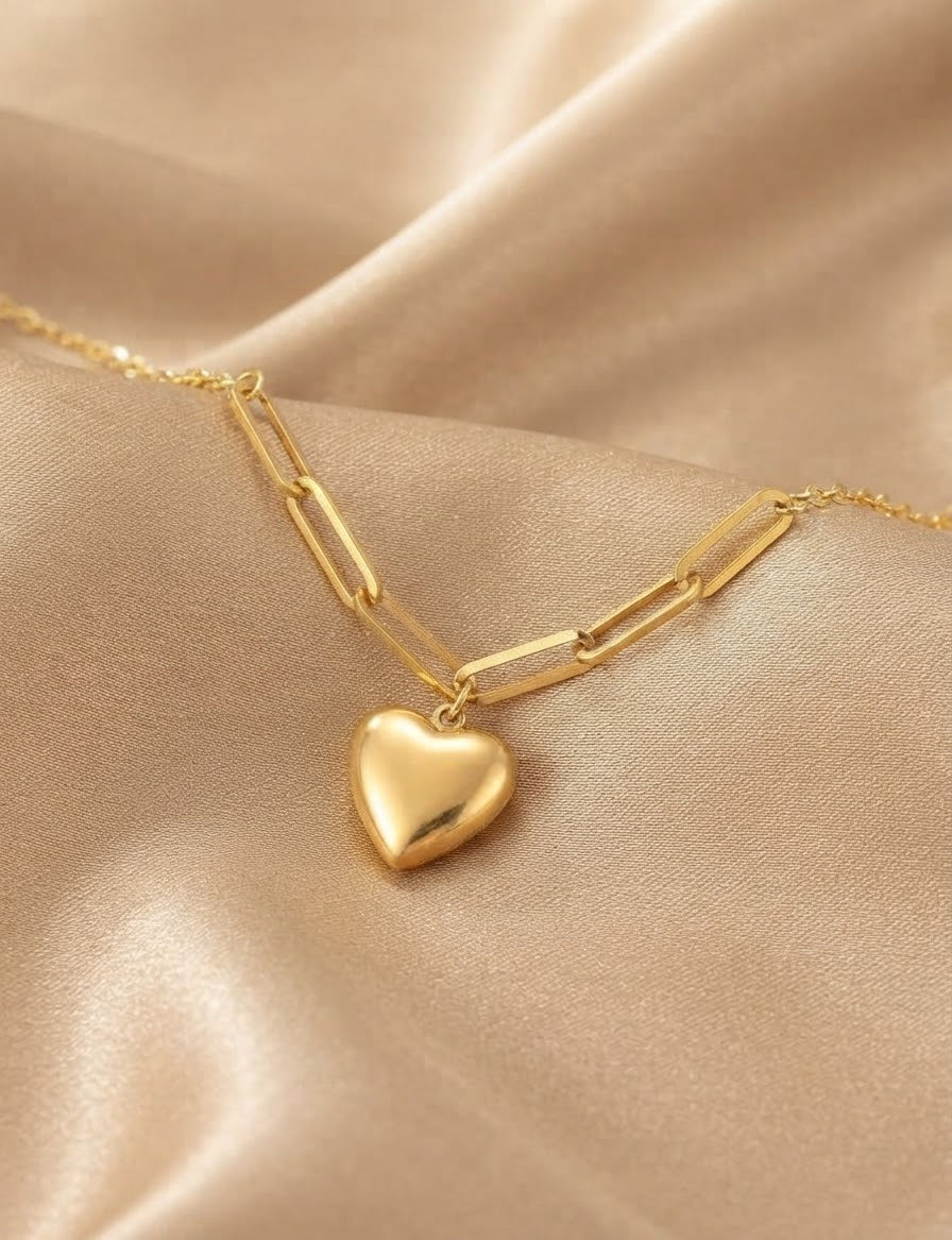 Amour Link Necklace
