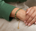 Aura Baguette Gemstone Tennis Bracelet
