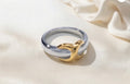 Interlocking Serenity Knot Ring