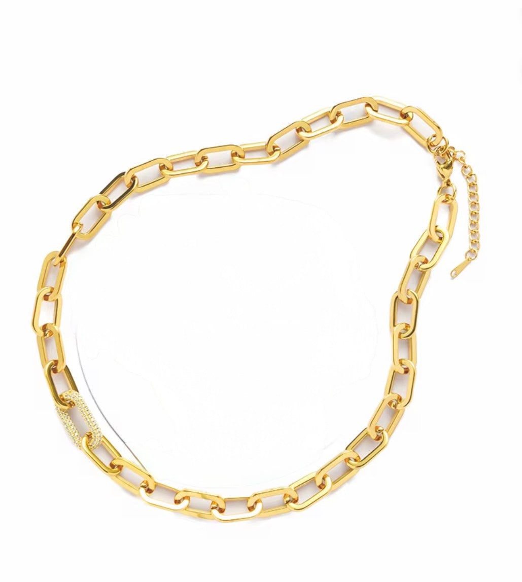The Luxe Paperclip Chain Necklace