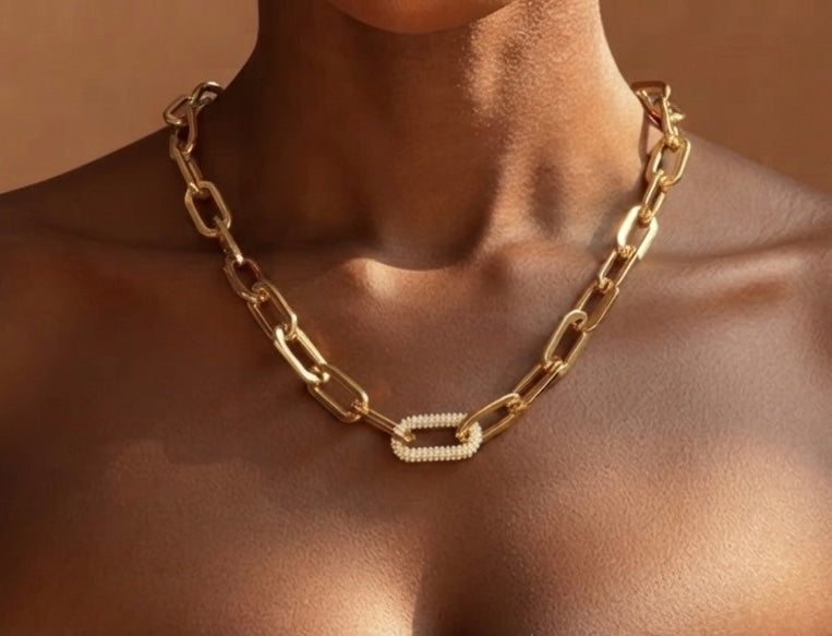 The Luxe Paperclip Chain Necklace